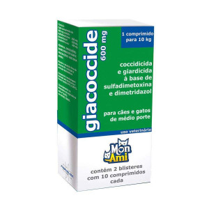 Giacoccide  600mg 10 Comprimidos 